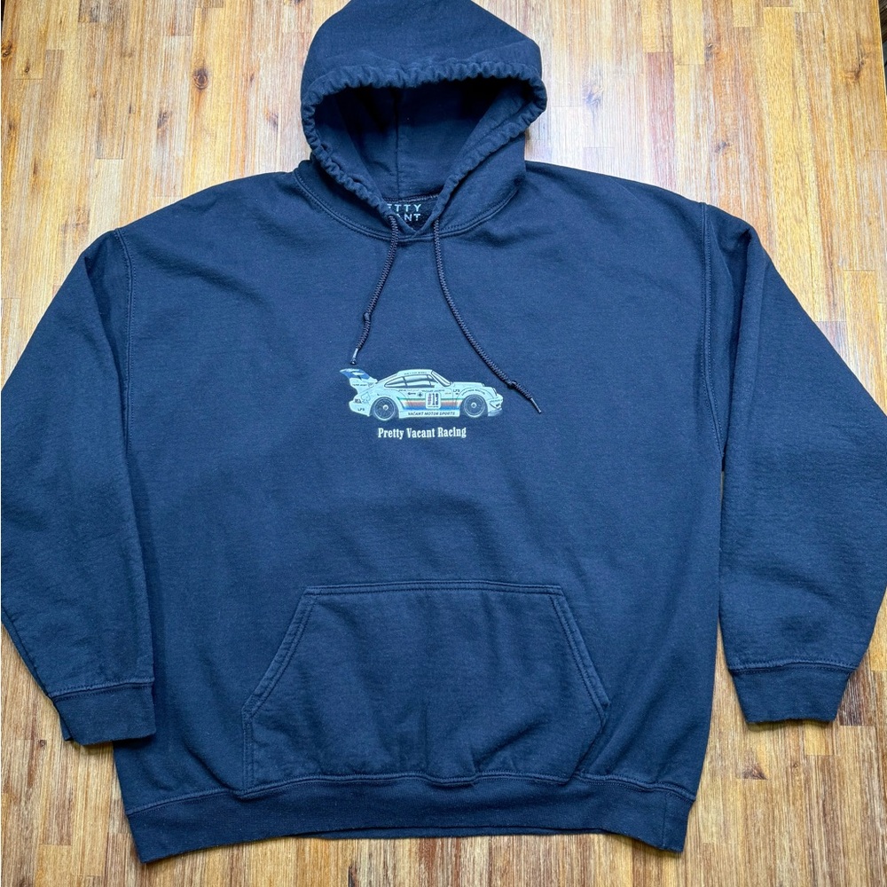 Hoodie Racing Grand Prix World Tour Pretty Vacant Men’s Black Size X-Large